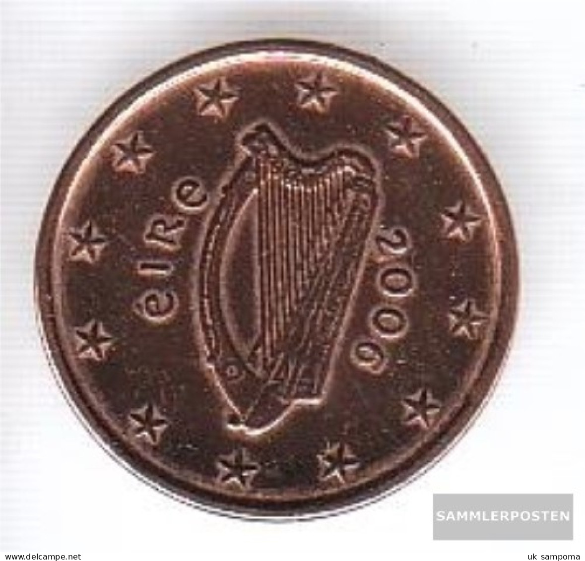 Ireland IRL 1 2006 Stgl./unzirkuliert Stgl./unzirkuliert 2006 Kursmünze 1 Cent - Ireland