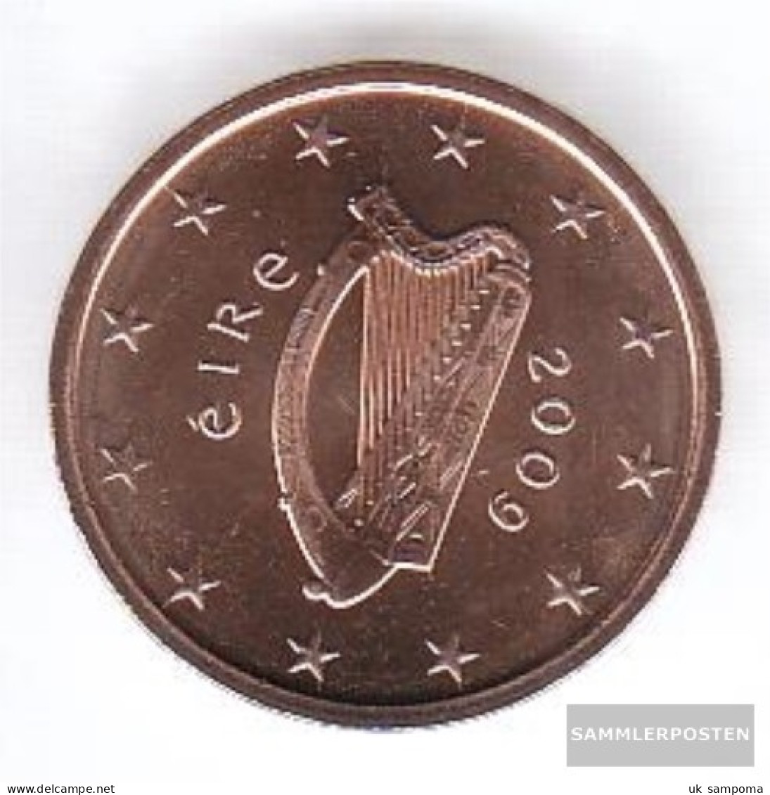 Ireland IRL 2 2009 Stgl./unzirkuliert Stgl./unzirkuliert 2009 Kursmünze 2 Cent - Ierland