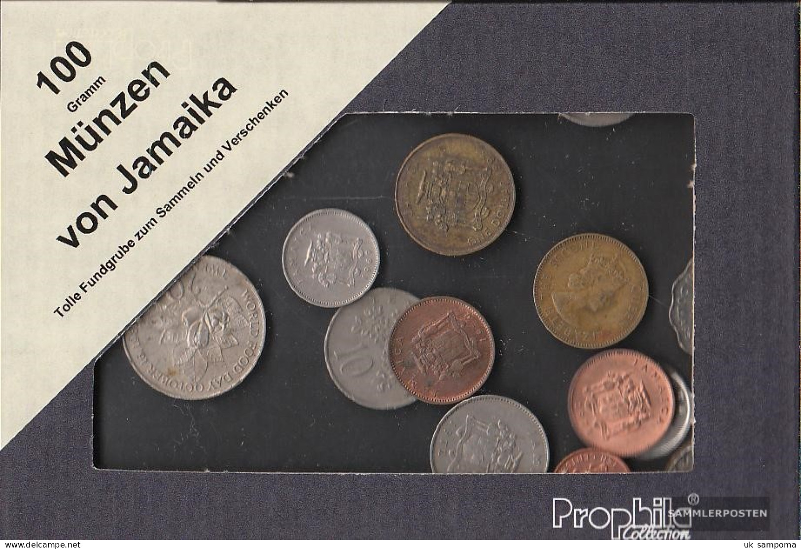 Jamaica 100 Grams Münzkiloware - Kiloware - Münzen