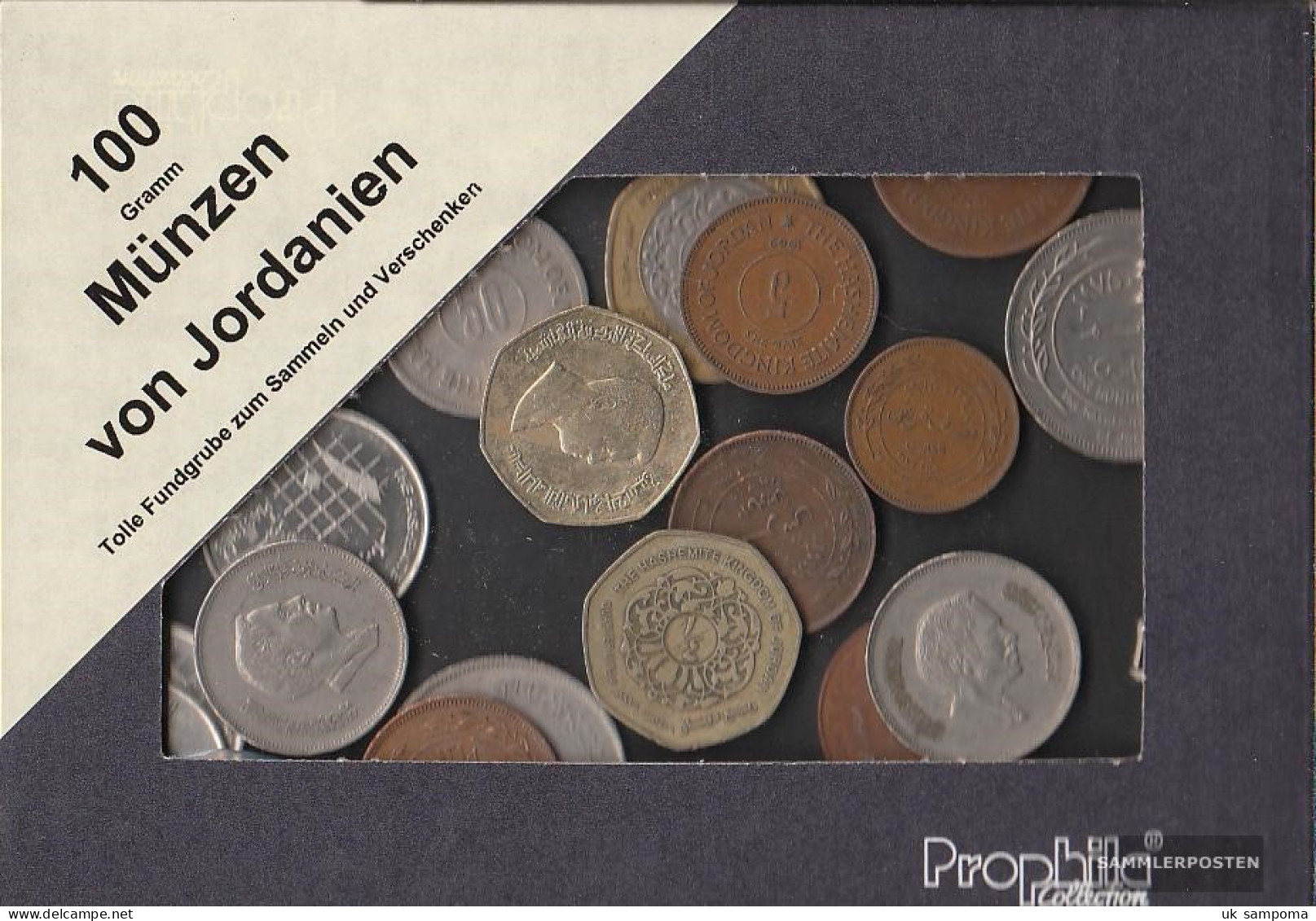 Jordan 100 Grams Münzkiloware - Mezclas - Monedas