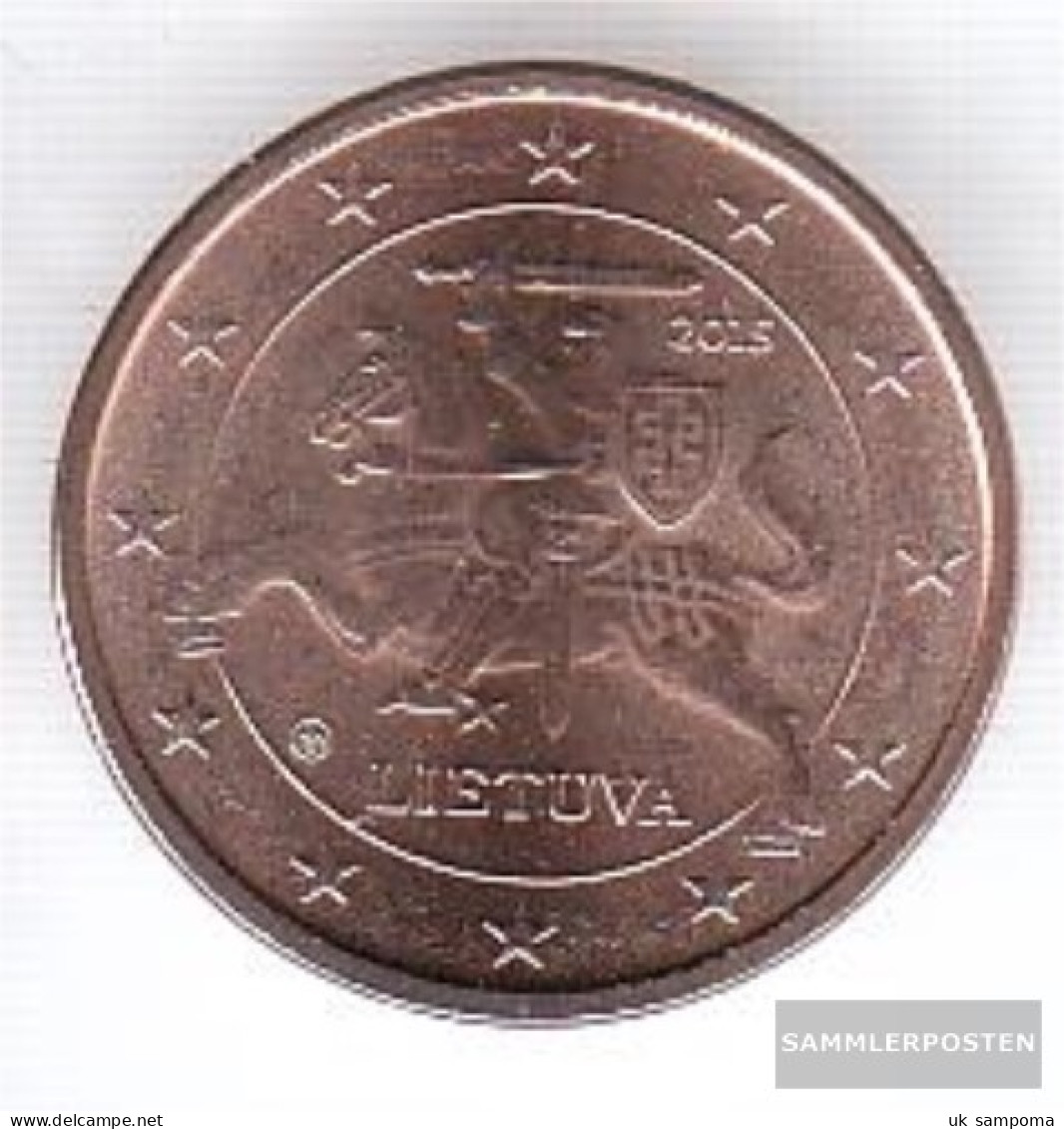 Lithuania LIT 1 2015 Stgl./unzirkuliert Stgl./unzirkuliert 2015 Kursmünze 1 Cent - Litauen