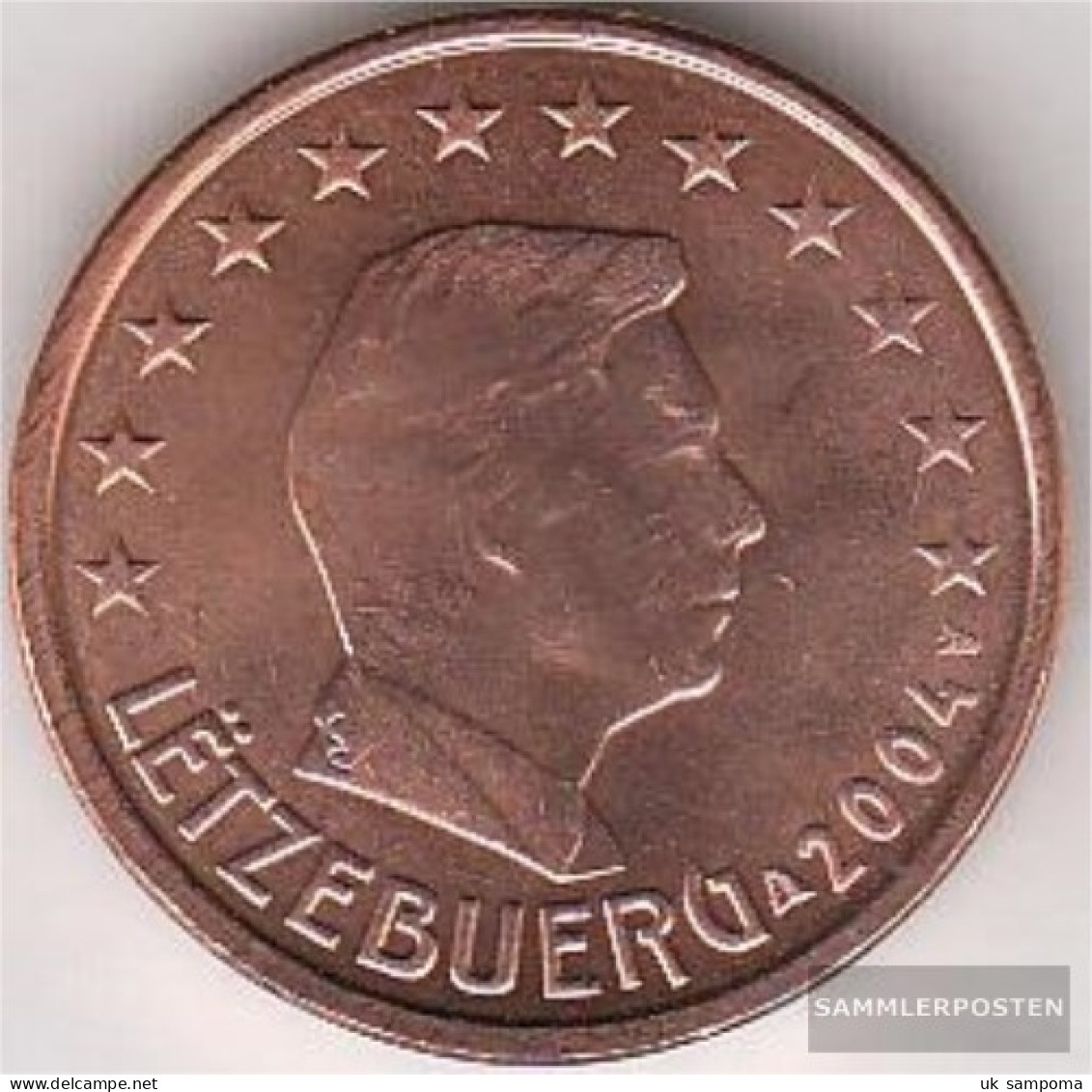 Luxembourg Luxembourg 3 2003 Stgl./unzirkuliert Stgl./unzirkuliert 2003 Kursmünze 5 Cent - Luxembourg