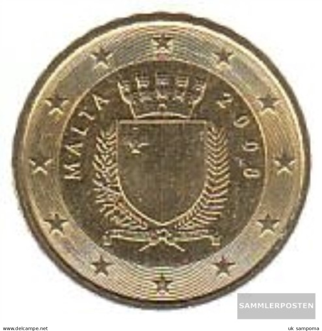 Malta M 4 2008 Stgl./unzirkuliert Stgl./unzirkuliert 2008 10 CENT Kursmünze - Malta