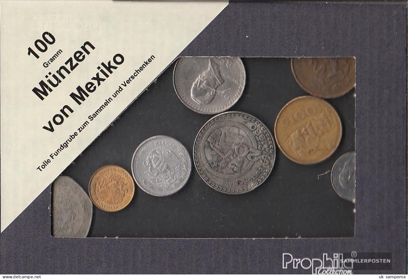 Mexico 100 Grams Münzkiloware - Mezclas - Monedas