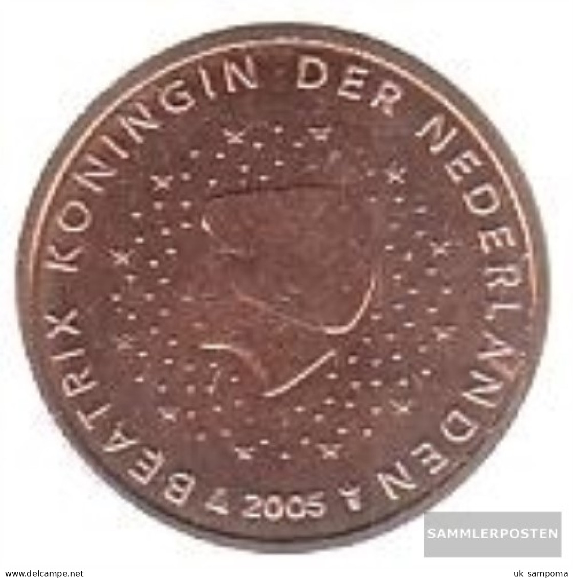 Netherlands NL 2 2005 Stgl./unzirkuliert Stgl./unzirkuliert 2005 Kursmünze 2 Cent - Netherlands