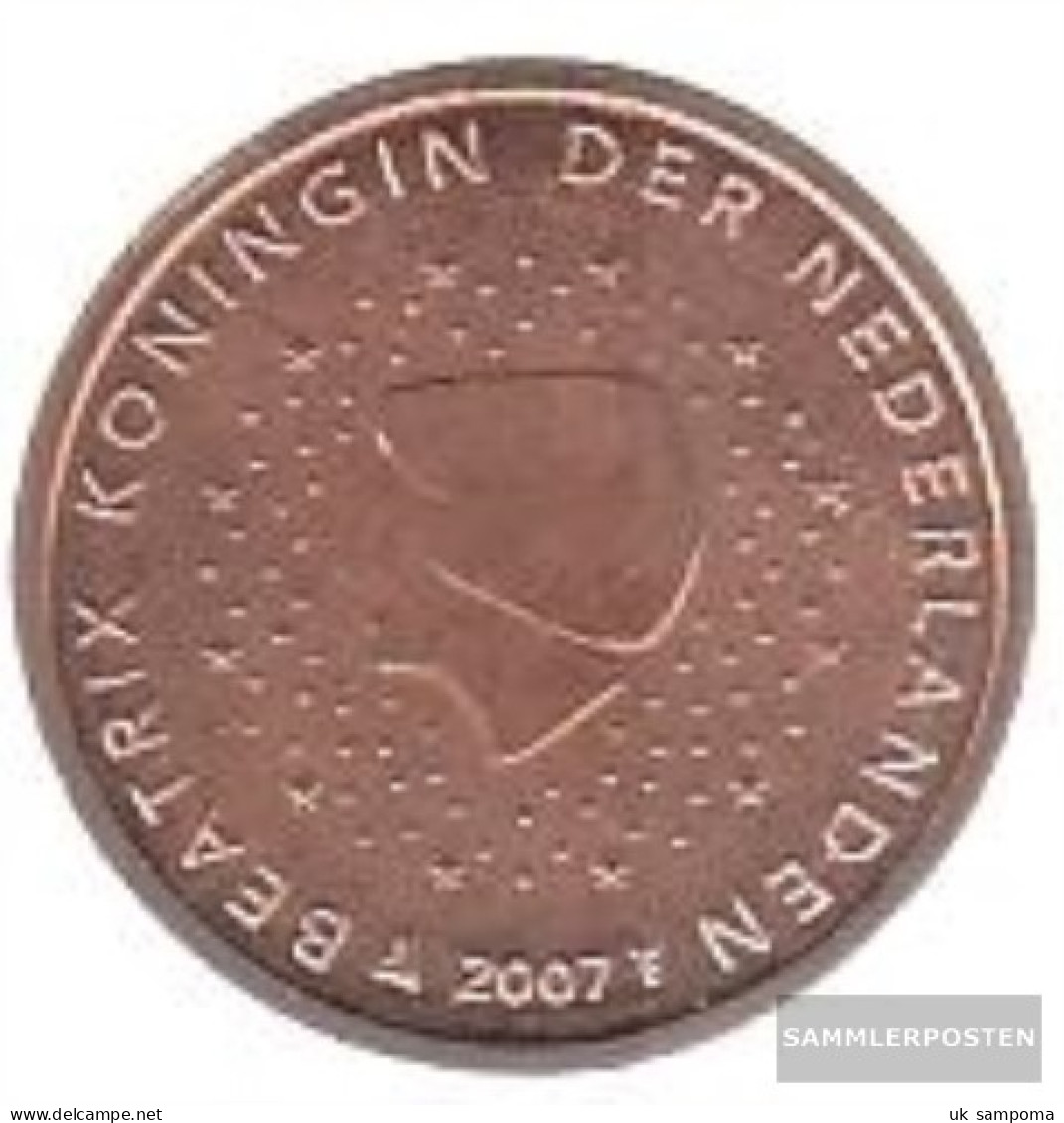 Netherlands NL 2 2007 Stgl./unzirkuliert Stgl./unzirkuliert 2007 Kursmünze 2 Cent - Netherlands