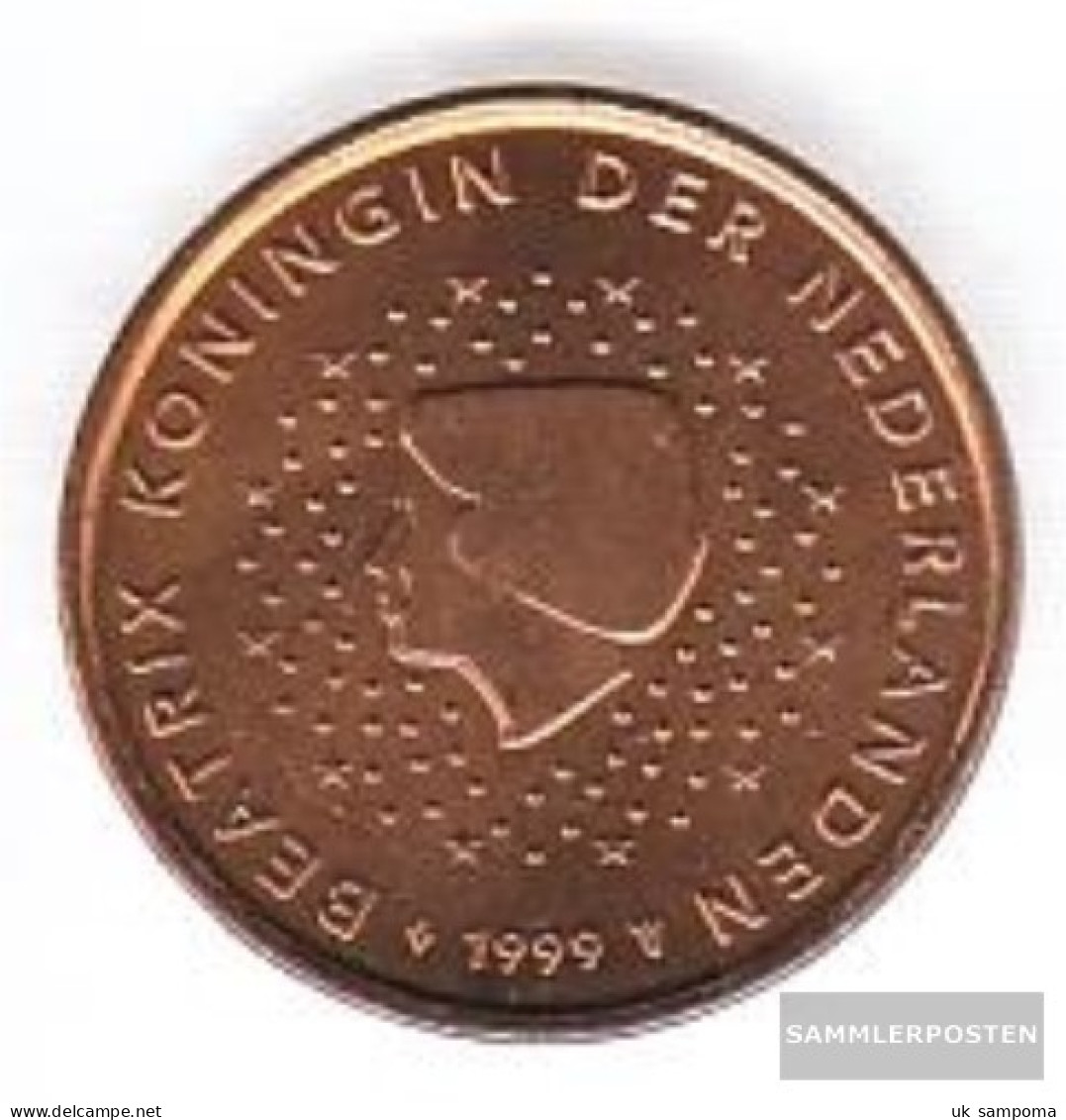 Netherlands NL 3 1999 Stgl./unzirkuliert Stgl./unzirkuliert 1999 Kursmünze 5 Cent - Netherlands