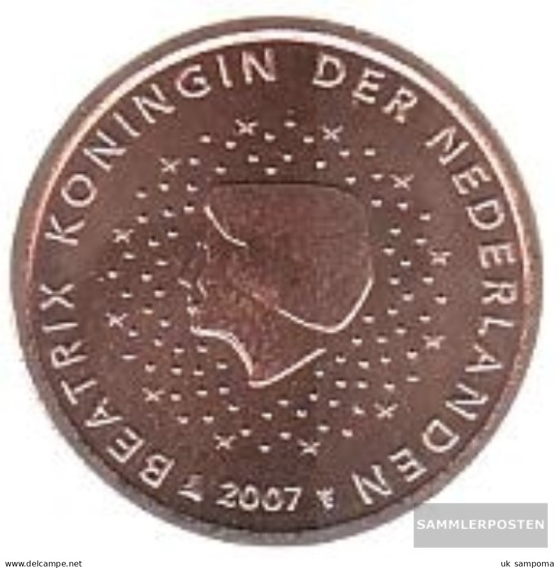 Netherlands NL 3 2007 Stgl./unzirkuliert Stgl./unzirkuliert 2007 Kursmünze 5 Cent - Netherlands