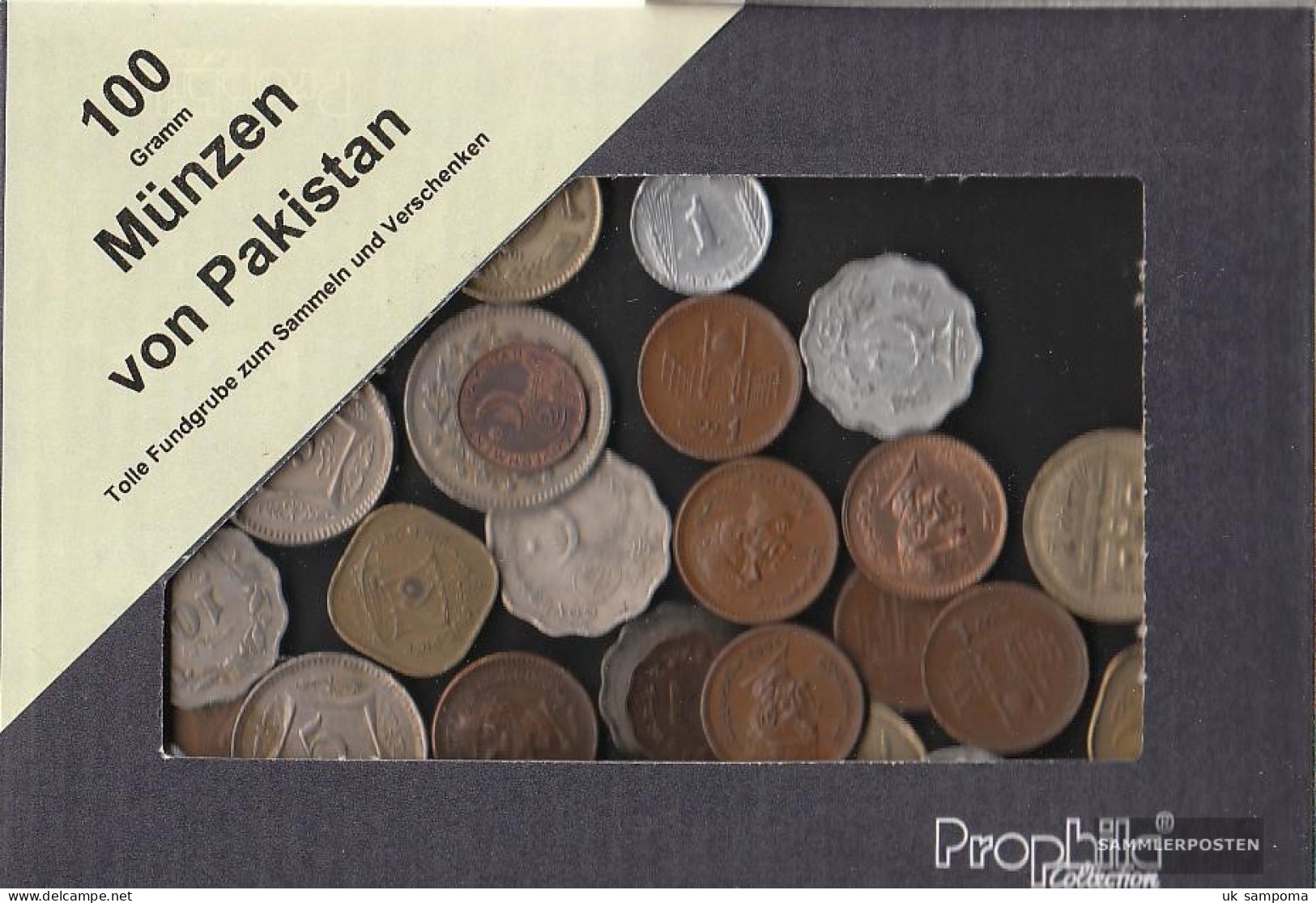 Pakistan 100 Grams Münzkiloware - Mezclas - Monedas