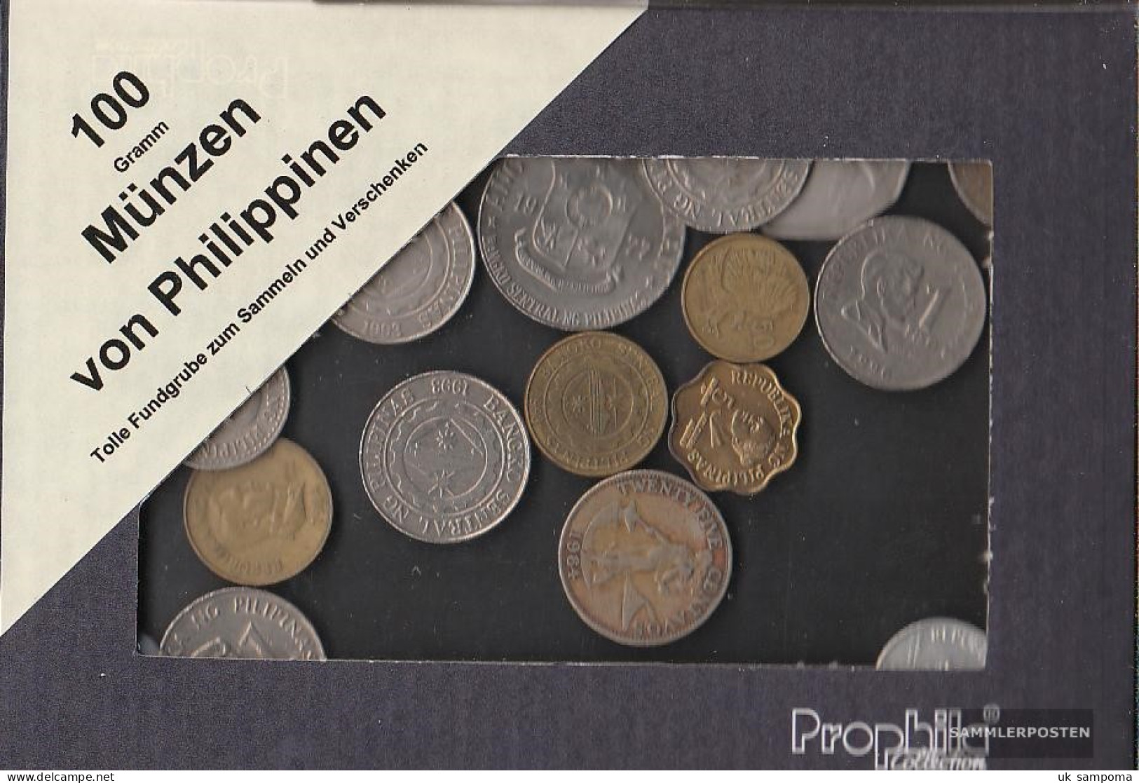 Philippines 100 Grams Münzkiloware - Vrac - Monnaies