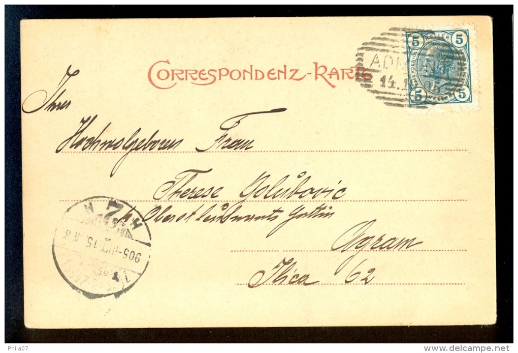 Admont Talansicht / Verlag T&L / Year 1905 / Old Postcard Circulated - Admont