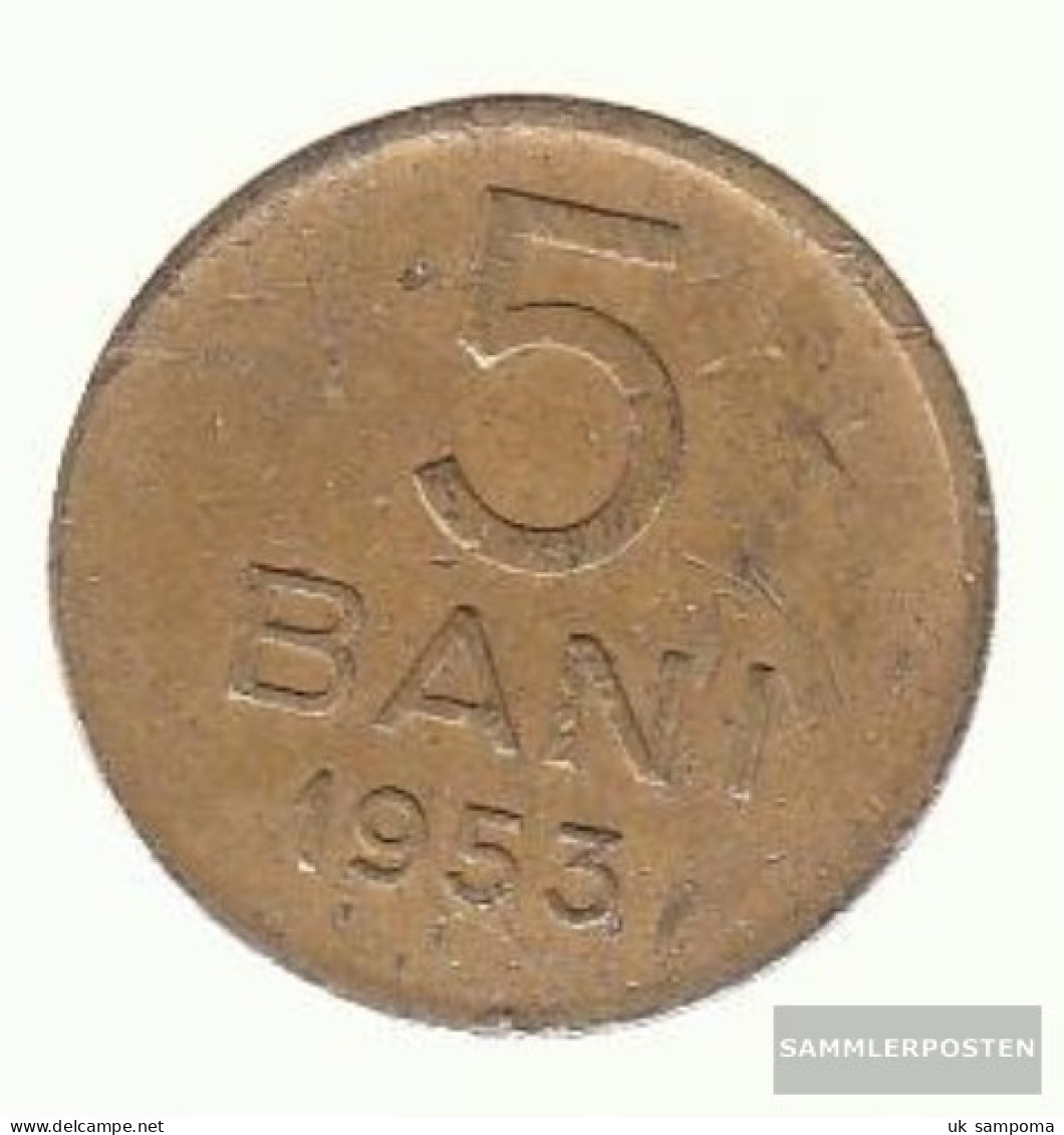 Romania Km-number. : 83 1952 Very Fine Copper-Nickel-zinc Very Fine 1952 5 Bani Crest - Roemenië