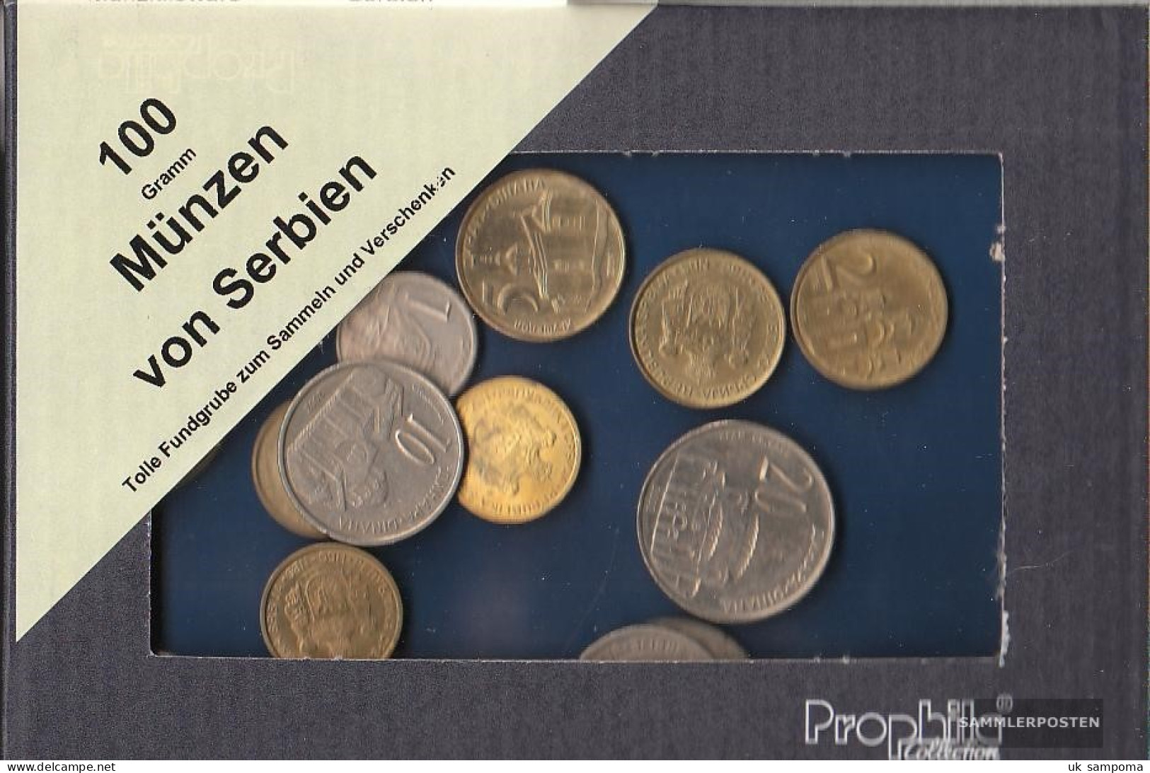 Serbia 100 Grams Münzkiloware - Mezclas - Monedas