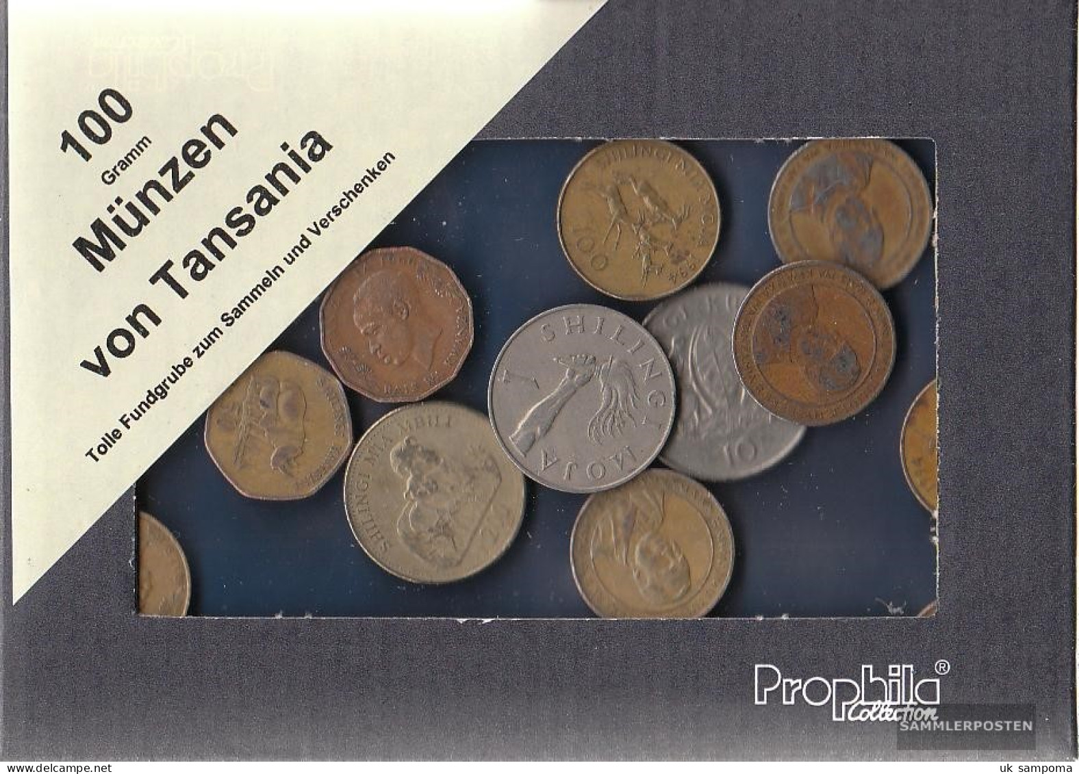 Tanzania 100 Grams Münzkiloware - Mezclas - Monedas