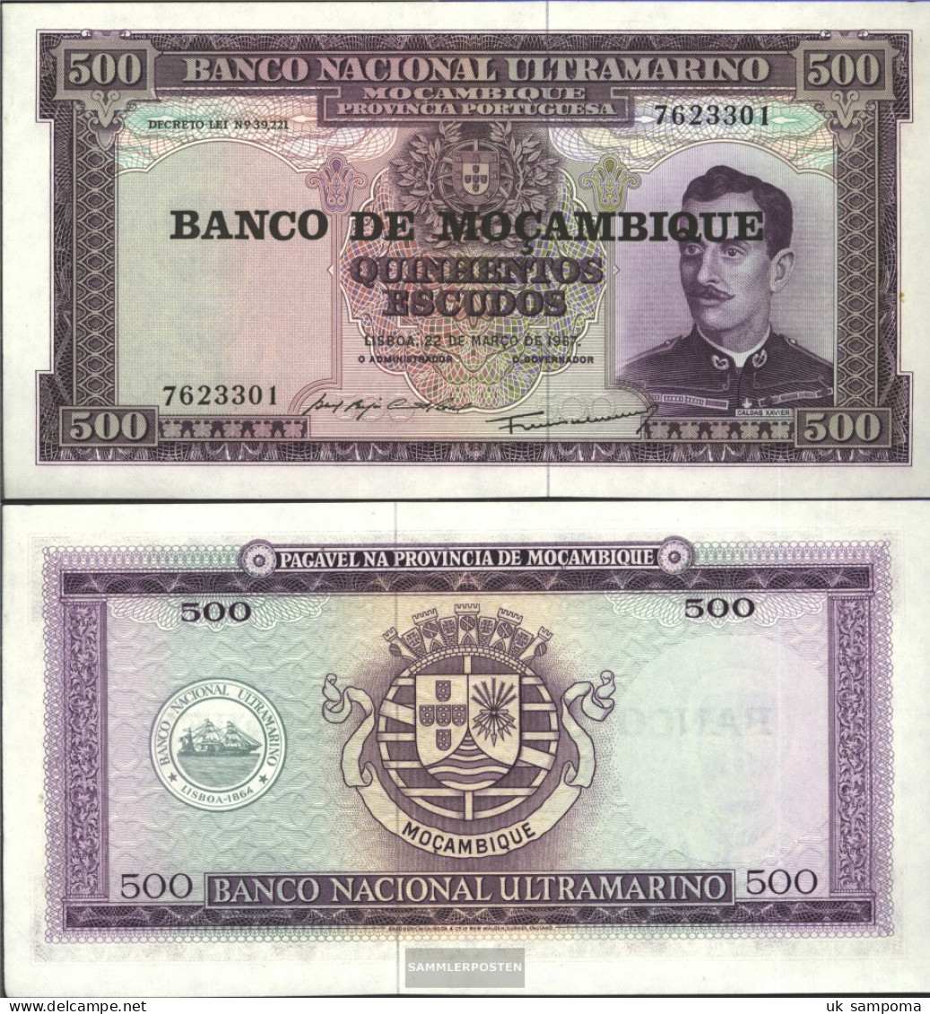 Mosambik Pick-number: 118a Uncirculated 1976 500 Escudos - Mozambique