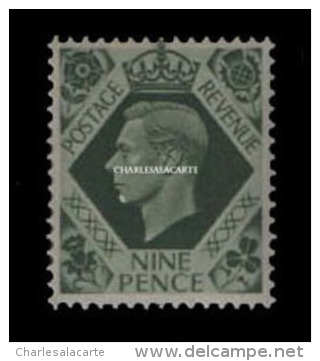 GREAT BRITAIN 1939 GEORGE VI 9d. U.M./N.S.C.  S.G. 473 - Unused Stamps
