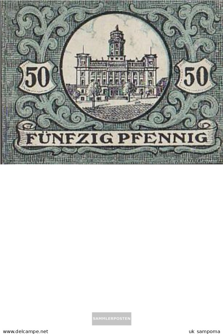 Zeulenroda Notgeld: Notgeld The City Zeulenroda Uncirculated 1920 50 Pfennig Zeulenroda - [11] Local Banknote Issues