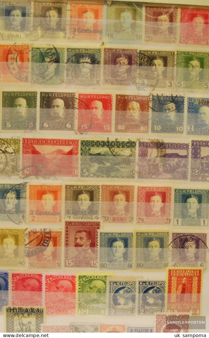 Austria 50 Different Stamps  Austria Fieldpost - Colecciones