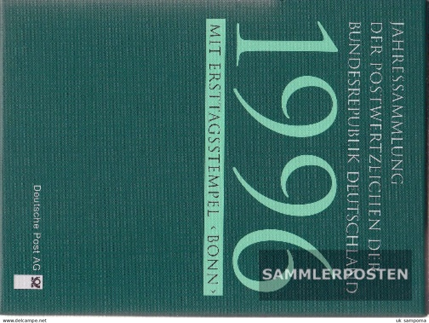 FRD (FR.Germany) 1996 Fine Used / Cancelled Official Jahressammlung Faltblätter With First-day Stamp - Lots & Kiloware (max. 999 Stück)