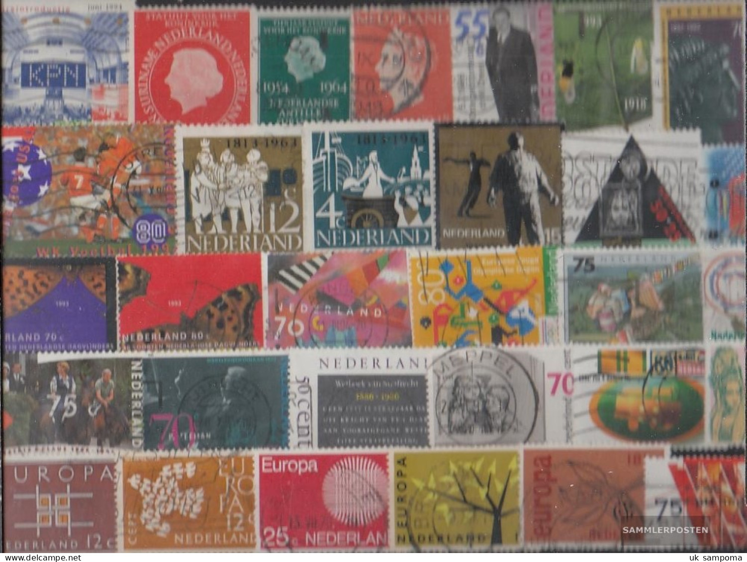 Netherlands 150 Different  Special Stamps And Large - Collections
