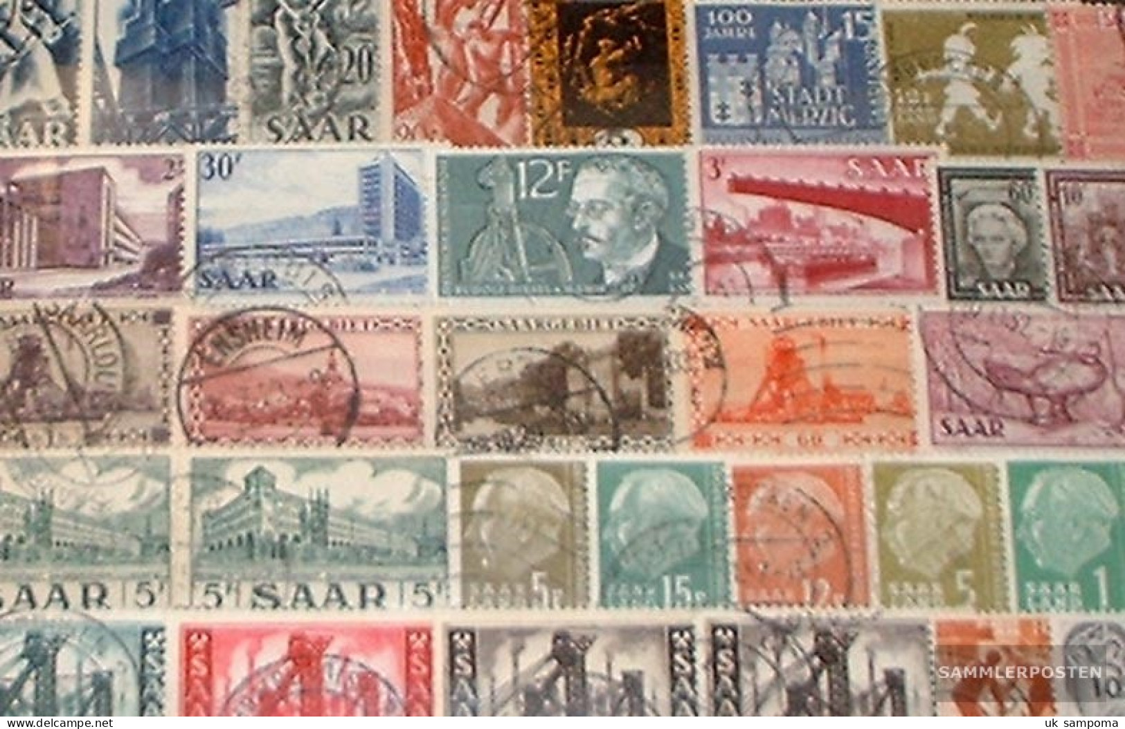 Saar 75 Different Stamps - Lots & Kiloware (mixtures) - Max. 999 Stamps