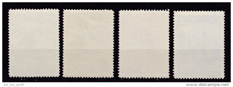 Österreich1936 Satz F.I.S.-Wettkämpfe Mi#623-626 ** Postfrisch - Unused Stamps