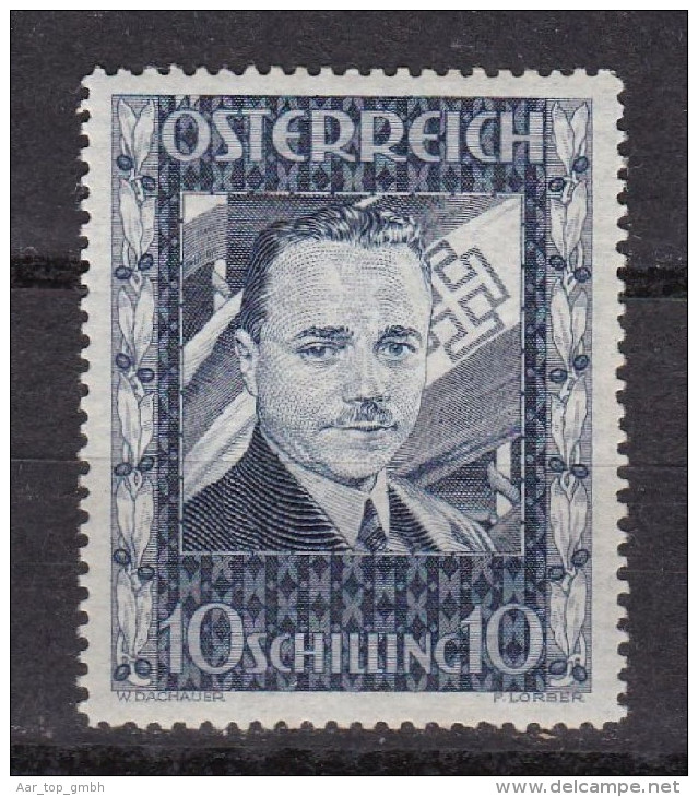 Österreich 1936 Dollfuss Mi#588 ** Postfrisch - Ungebraucht