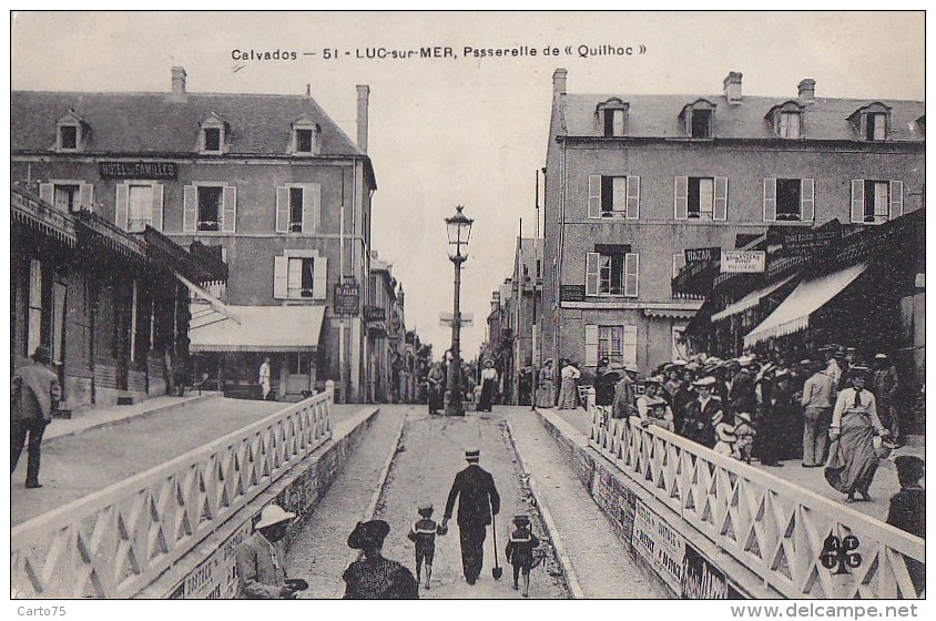 Luc Sur Mer 14 - Pont Passerelle -1906 - Luc Sur Mer