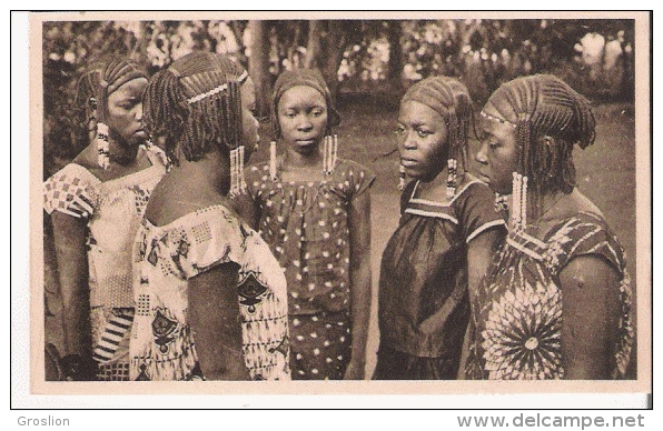 OUBANGUI CHARI 33 FILLES DU SULTAN DE RAFAI - Centrafricaine (République)