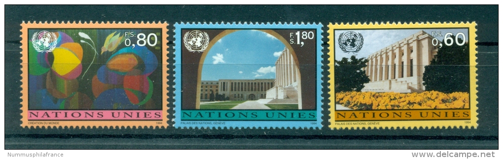 Nations Unies Géneve 1994 - Michel N.256/58 -  Timbre Poste Ordinaire - Unused Stamps