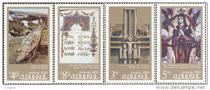 Armenia Armenien 1993 Mi. 210-213 - Arménie