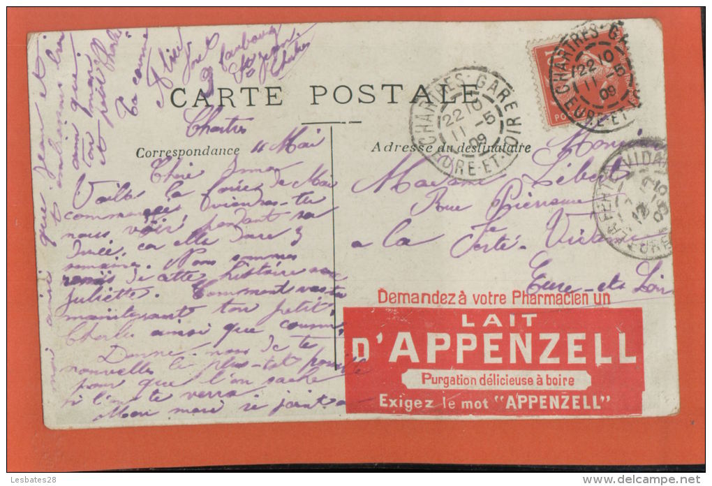 Carte Postale  Fantaisies, Enfants  Divertissement De Nos Bébés  DAGUIN SUR TYPE SEMEUSE 1909  - Juin 2015 Lettre  2 - 1877-1920: Période Semi Moderne