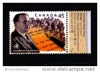 CANADA - 1998   DECLARATION OF HUMAN RIGHTS  MINT NH - Nuovi