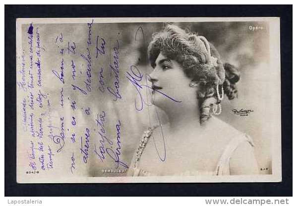 *Demougeot* Opera. Foto Reutlinger Nº 804-18. Circulada 1908. - Artisti