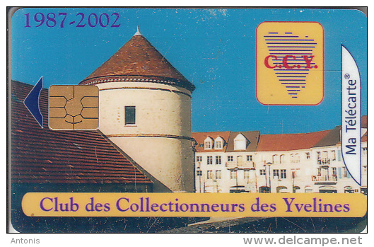 FRANCE - C.C.Y., Club Des Collectionneurs Des Yvelines(Ma Telecarte), Tirage 1, Used - Privadas