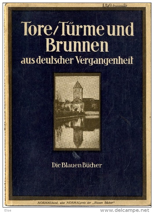 TORE TURME UND BRUNNEN 1924  -  64 PAGES - Alemania Todos