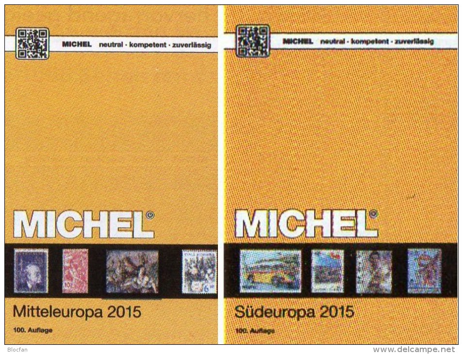 Mittel-/Süd-Europa Katalog 2015/2016 Neu 132€ MICHEL Band 1+3 A UN CH Genf Wien CZ CSR HU Italy Fiume Jugoslavia Vatikan - Supplies And Equipment