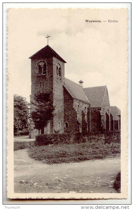 LG17 - 2 - WEYWERTZ  -  Kirche - Butgenbach - Bütgenbach
