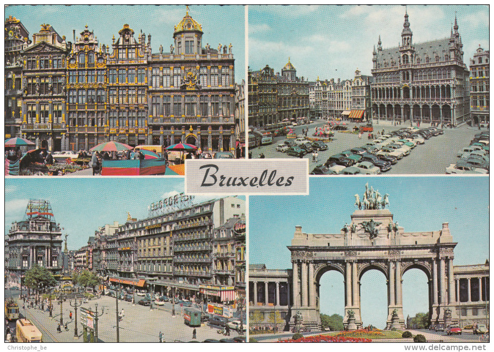 Brussel, Bruxelles, Meerdere Zichten, Multi Vues (pk19815) - Viste Panoramiche, Panorama