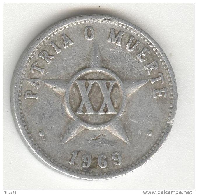 20 Centavos Cuba 1969 - Kuba