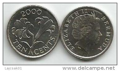 Bermuda 10  Cents 2000. - Bermuda