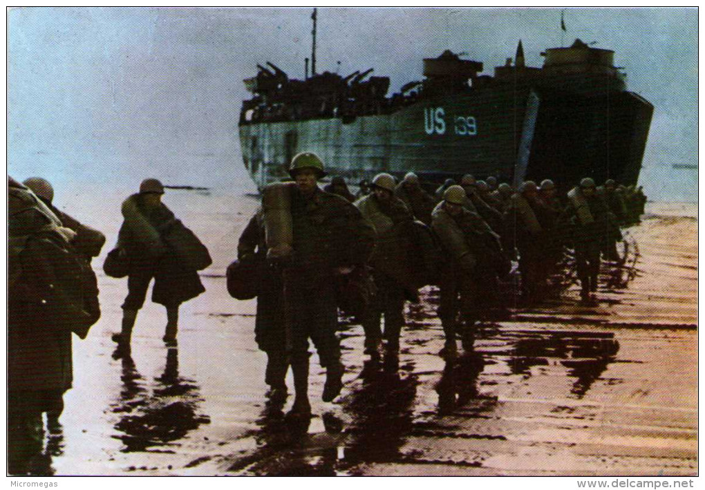 Débarquement En Normandie - Le Ravitaillement Des Alliés Est Débarqué Dans Le Port Restauré Du Havre - War 1939-45