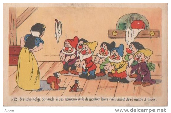 BLANCHE NEIGE ( ..montrez Vos Mains Avant De Passer A Table..._) - Comics