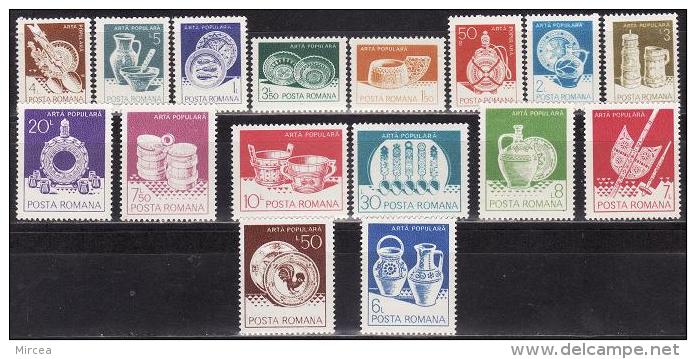 Roumanie 1982 -Yv.no.3418-33 Neufs** - Unused Stamps