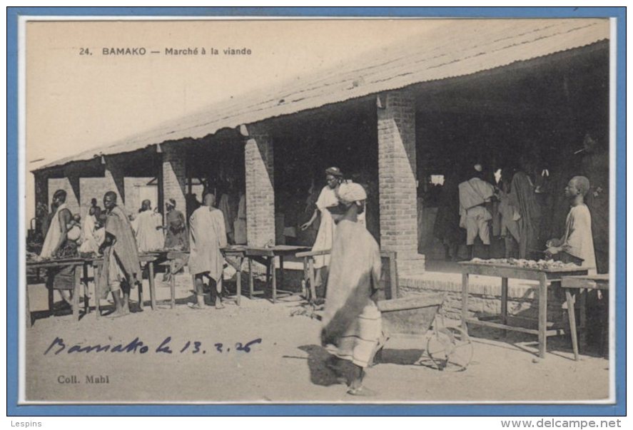 AFRIQUE  -- MALI --  Bamako -- Marché à La Viande - Mali