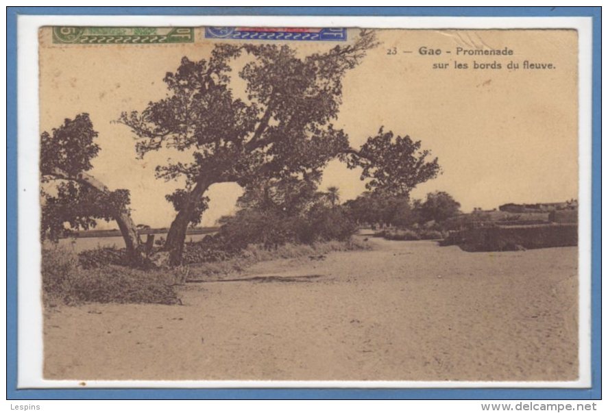 AFRIQUE  -- MALI --  Gao --  Promenade Sur Les Bords Du Fleuve - Mali