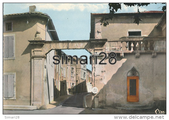 LAPALUD - N° Ac 167 - PORTE DE LA GRAND'RUE (CPSM) - Lapalud