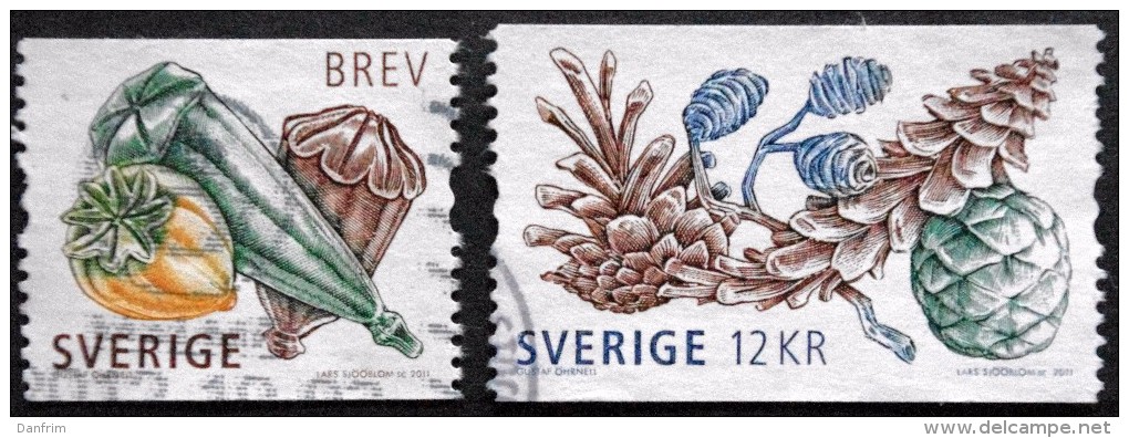 Sweden 2011   Minr.2837-38  ( Lot B 1340 ) - Gebruikt