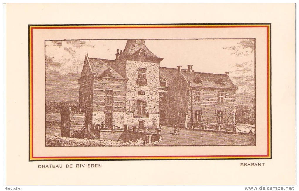 GANSHOREN (1083) : Kasteel - Château De RIVIEREN. CPA. - Ganshoren