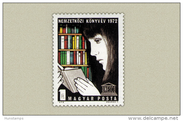 Hungary 1972. National Book Year Stamp MNH (**) Michel: 2759 / 0.60 EUR - Ongebruikt